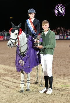 Tilly Bamford and Dizzy Rascal claim the 138cm Championships